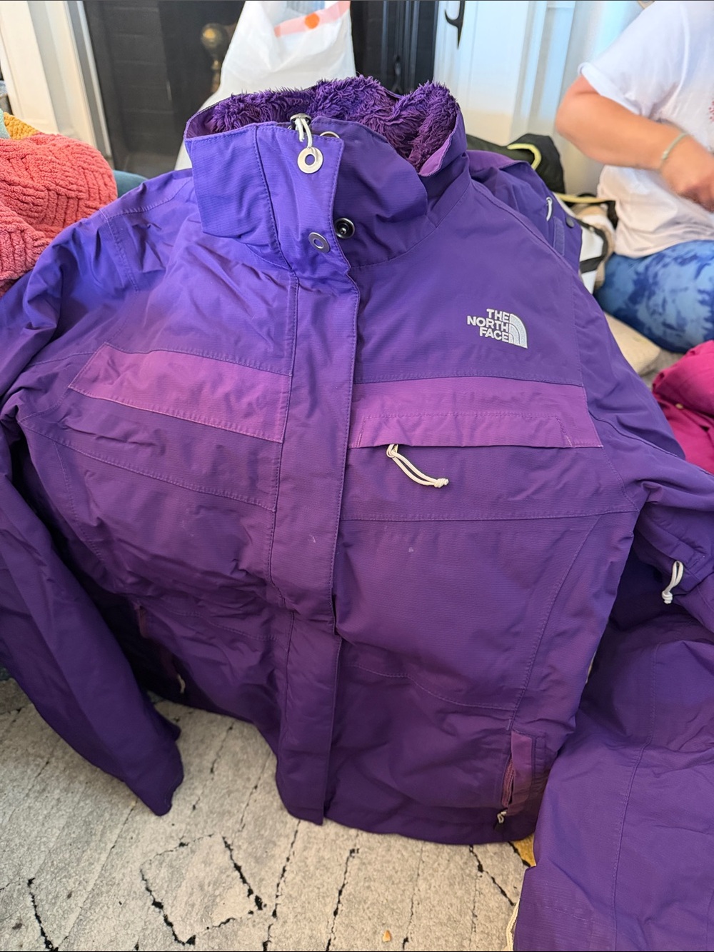 The North Face Purple Women's Insulated Ski Jacket
